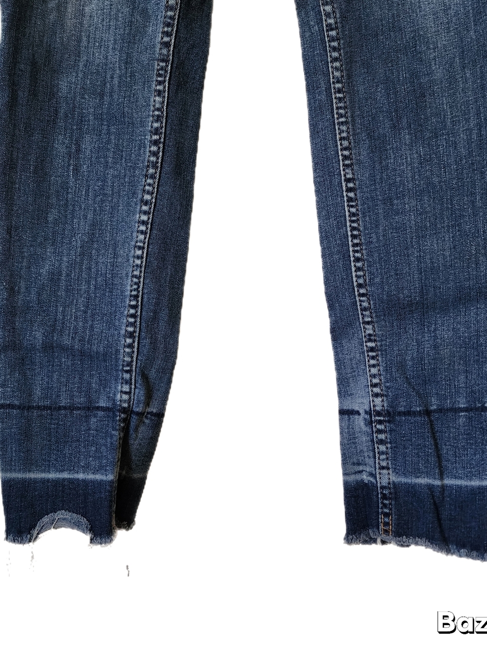 Calvin Klein Jeans Womens Size 8/29 Repreve Blue Raw Hem - Picture 3 of 8